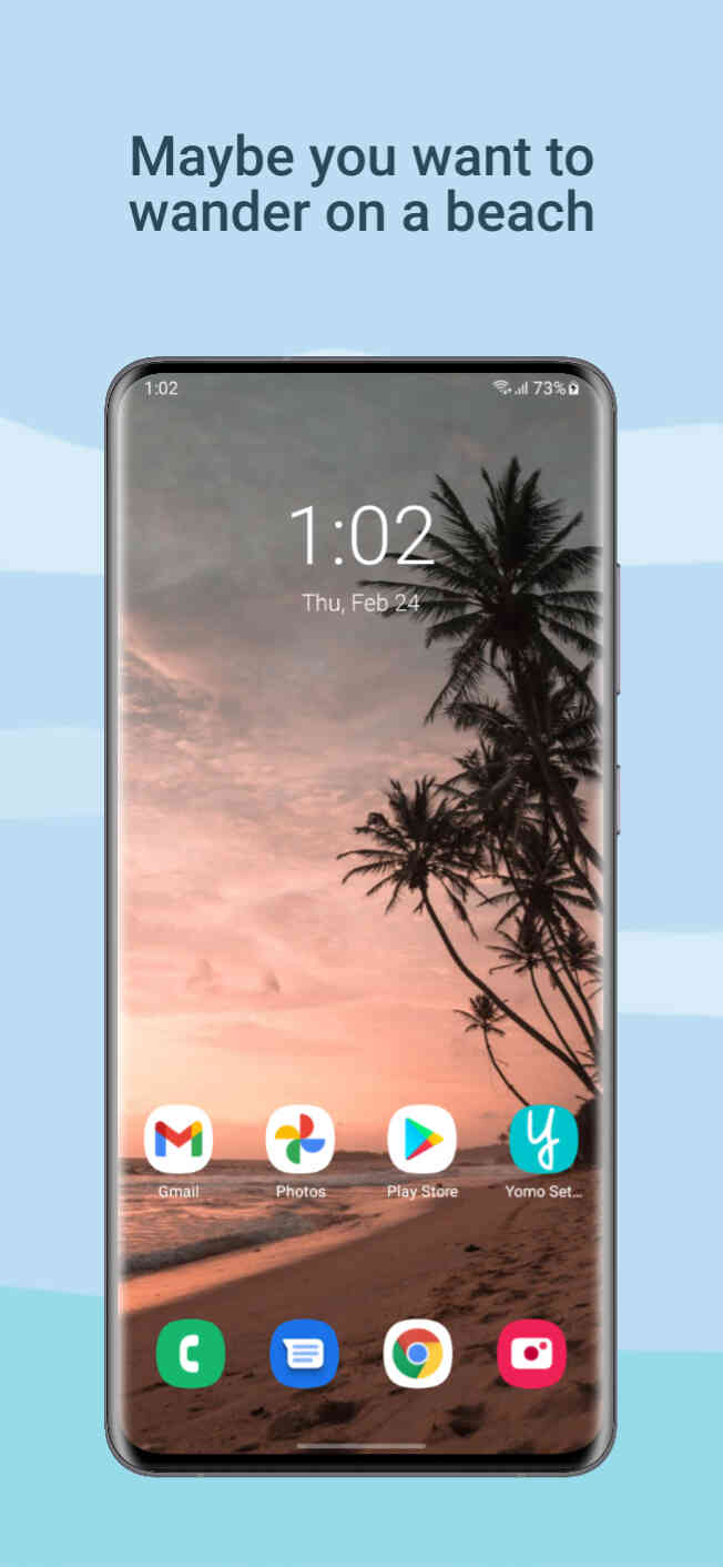 Yomo Launcher app drawer